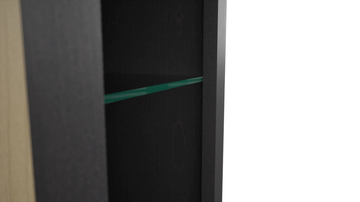 Fabuwood Cobblestone NDW1242 Wall Standard No Door Cabinet, Detail View