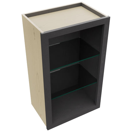 Fabuwood Cobblestone NDW1830 Wall Standard No Door Cabinet, Top View