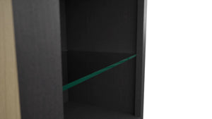Fabuwood Cobblestone NDW1836 Wall Standard No Door Cabinet, Detail View