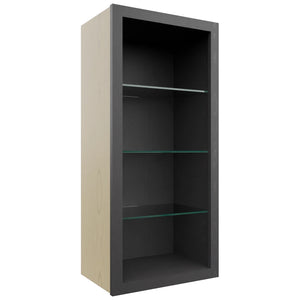 Fabuwood Cobblestone NDW1839 Wall Standard No Door Cabinet, Front View