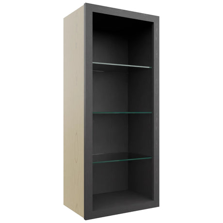 Fabuwood Cobblestone NDW1842 Wall Standard No Door Cabinet, Front View