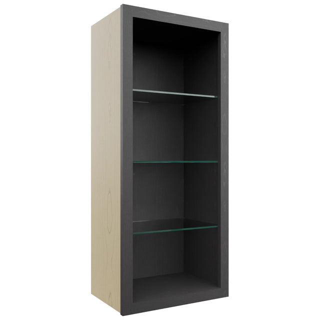 Fabuwood Cobblestone NDW1842 Wall Standard No Door Cabinet, Front View