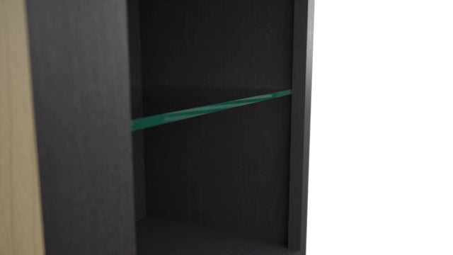 Fabuwood Cobblestone NDW1842 Wall Standard No Door Cabinet, Detail View