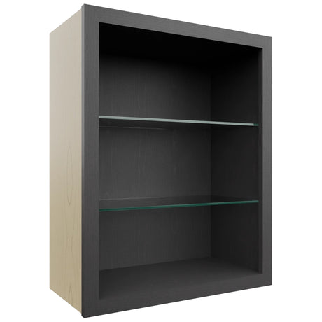 Fabuwood Cobblestone NDW2430 Wall Standard No Door Cabinet, Front View