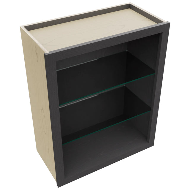 Fabuwood Cobblestone NDW2430 Wall Standard No Door Cabinet, Top View