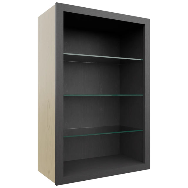 Fabuwood Cobblestone NDW2436 Wall Standard No Door Cabinet, Front View