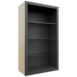 Fabuwood Cobblestone NDW2442 Wall Standard No Door Cabinet, Front View