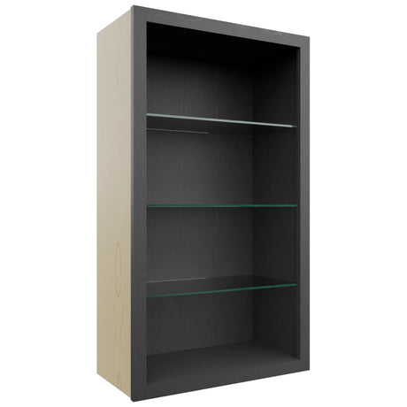 Fabuwood Cobblestone NDW2442 Wall Standard No Door Cabinet, Front View