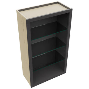 Fabuwood Cobblestone NDW2442 Wall Standard No Door Cabinet, Top View