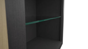 Fabuwood Cobblestone NDW2442 Wall Standard No Door Cabinet, Detail View