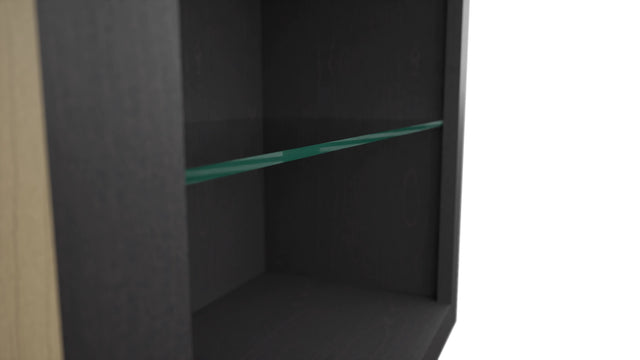 Fabuwood Cobblestone NDW2442 Wall Standard No Door Cabinet, Detail View