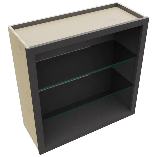 Fabuwood Cobblestone NDW3030 Wall Standard No Door Cabinet, Top View