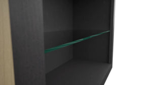 Fabuwood Cobblestone NDW3030 Wall Standard No Door Cabinet, Detail View