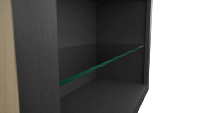 Fabuwood Cobblestone NDW3036 Wall Standard No Door Cabinet, Detail View