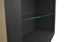 Fabuwood Cobblestone NDW3042 Wall Standard No Door Cabinet, Detail View