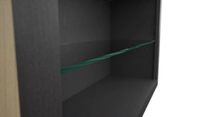 Fabuwood Cobblestone NDW3630 Wall Standard No Door Cabinet, Detail View
