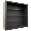 Fabuwood Cobblestone NDW3636 Wall Standard No Door Cabinet, Front View