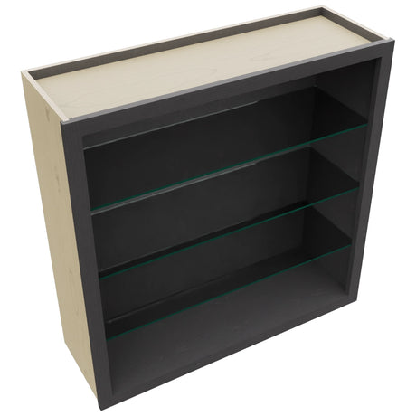 Fabuwood Cobblestone NDW3636 Wall Standard No Door Cabinet, Top View