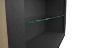 Fabuwood Cobblestone NDW3642 Wall Standard No Door Cabinet, Detail View