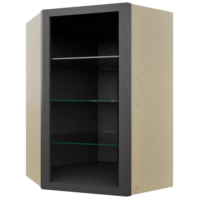 Fabuwood Cobblestone NDWDC2436 Wall Corner Diagonal No Door Cabinet, Front View