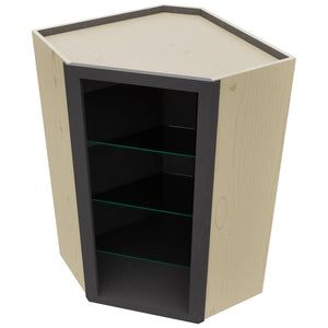 Fabuwood Cobblestone NDWDC2439 Wall Corner Diagonal No Door Cabinet, Top View