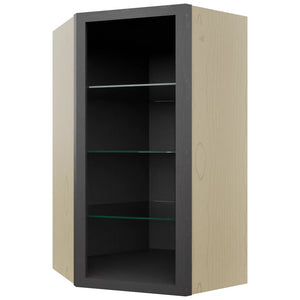 Fabuwood Cobblestone NDWDC2442 Wall Corner Diagonal No Door Cabinet, Front View