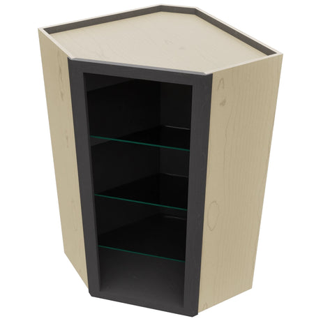 Fabuwood Cobblestone NDWDC2442 Wall Corner Diagonal No Door Cabinet, Top View
