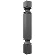 Fabuwood Cobblestone SP36 Base Post, Front View