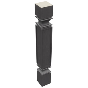 Fabuwood Cobblestone SP36 Base Post, Top View