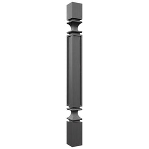 Fabuwood Cobblestone SP3X3 Base Post, Front View