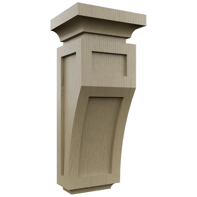 Fabuwood Desert Oak CML Corbel, Front View