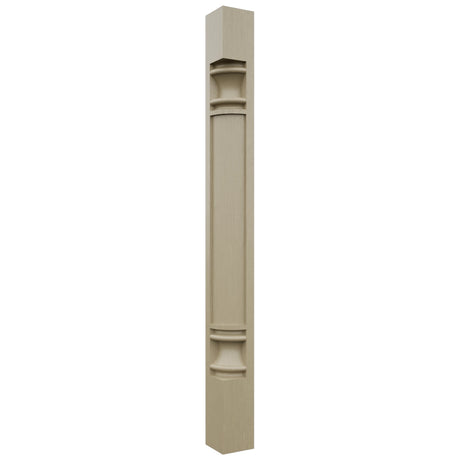 Fabuwood Desert Oak CP36 Base Post, Front View