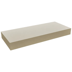 Fabuwood Desert Oak FLS24 Wall Floating Shelf, Front View