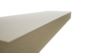 Fabuwood Desert Oak FLS30 Wall Floating Shelf, Detail View