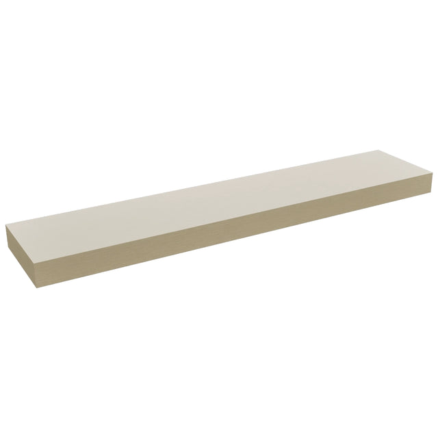 Fabuwood Desert Oak FLS48 Wall Floating Shelf, Front View