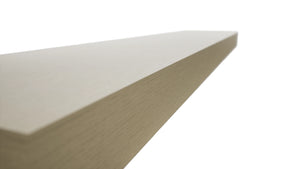 Fabuwood Desert Oak FLS48 Wall Floating Shelf, Detail View