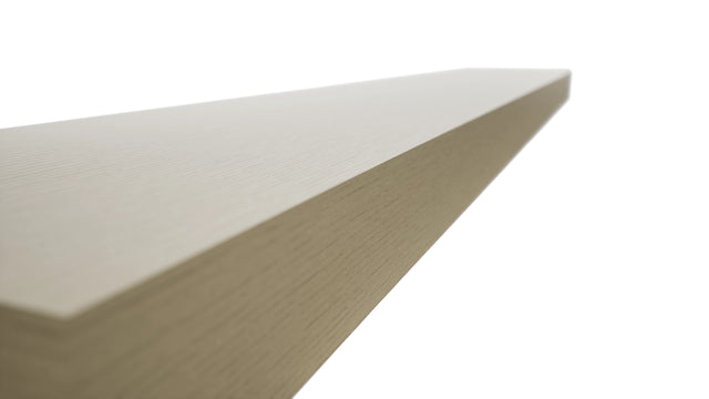 Fabuwood Desert Oak FLS60 Wall Floating Shelf, Detail View
