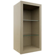 Fabuwood Desert Oak NDW1530 Wall Standard No Door Cabinet, Front View
