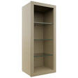 Fabuwood Desert Oak NDW1536 Wall Standard No Door Cabinet, Front View