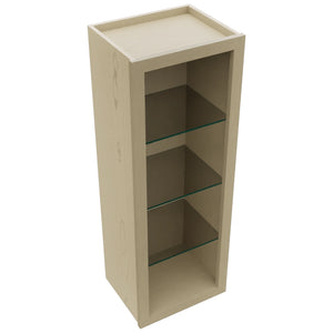 Fabuwood Desert Oak NDW1542 Wall Standard No Door Cabinet, Top View