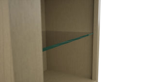 Fabuwood Desert Oak NDW1830 Wall Standard No Door Cabinet, Detail View