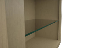 Fabuwood Desert Oak NDW2436 Wall Standard No Door Cabinet, Detail View