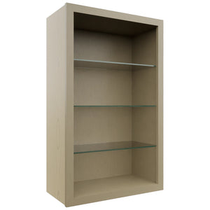 Fabuwood Desert Oak NDW2439 Wall Standard No Door Cabinet, Front View