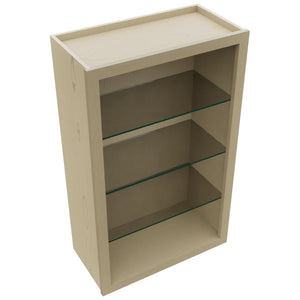 Fabuwood Desert Oak NDW2439 Wall Standard No Door Cabinet, Top View