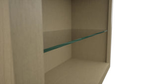 Fabuwood Desert Oak NDW3030 Wall Standard No Door Cabinet, Detail View