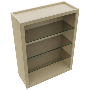 Fabuwood Desert Oak NDW3039 Wall Standard No Door Cabinet, Top View