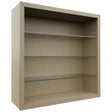 Fabuwood Desert Oak NDW3636 Wall Standard No Door Cabinet, Front View