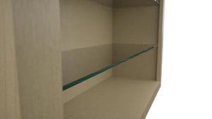 Fabuwood Desert Oak NDW3636 Wall Standard No Door Cabinet, Detail View
