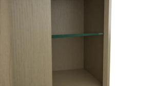 Fabuwood Desert Oak NDWDC2442 Wall Corner Diagonal No Door Cabinet, Detail View