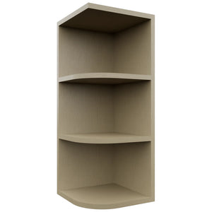 Fabuwood Desert Oak OE1230 Wall Open End Cabinet, Front View
